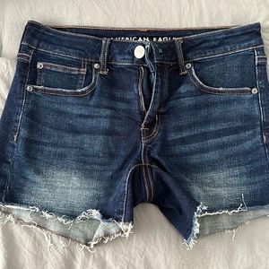 American eagle womens jean shorts size 6